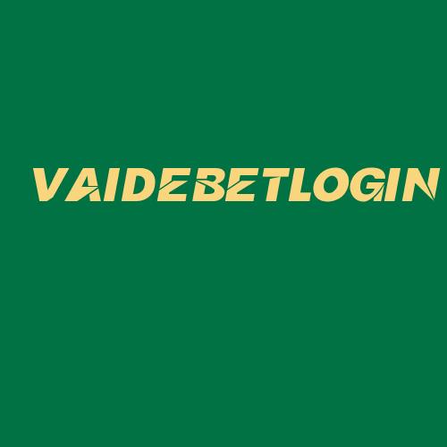 Logo da VAIDEBETLOGIN