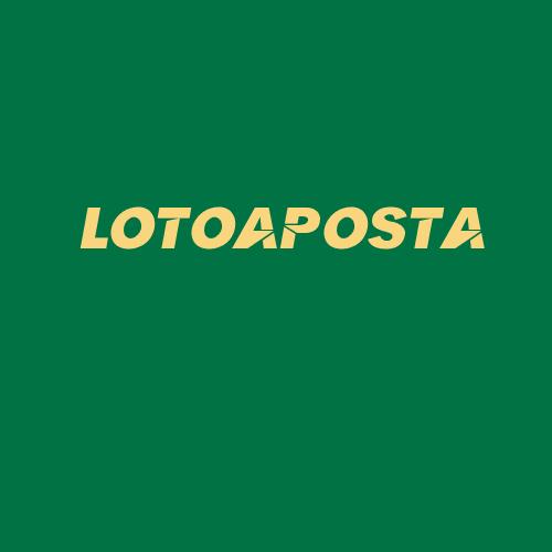 Logo da LOTOAPOSTA